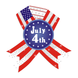 Medal of the Stars and Stripes Printable PU Rhinestone T-Shirt Transfers